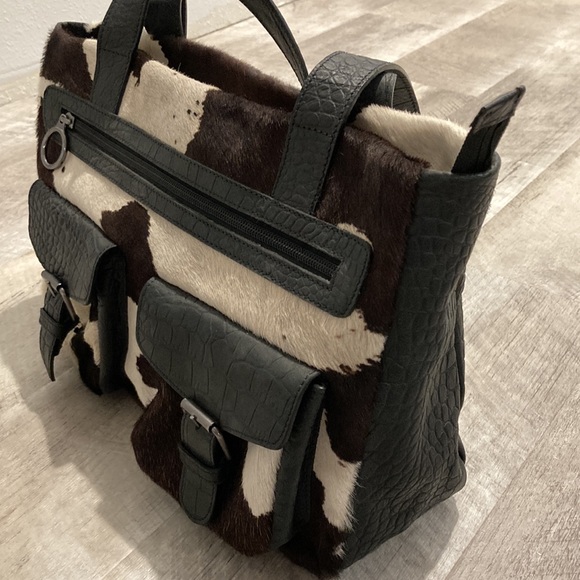 Claudia Firenze: Leather & Cowhide Purse - Picture 3 of 7